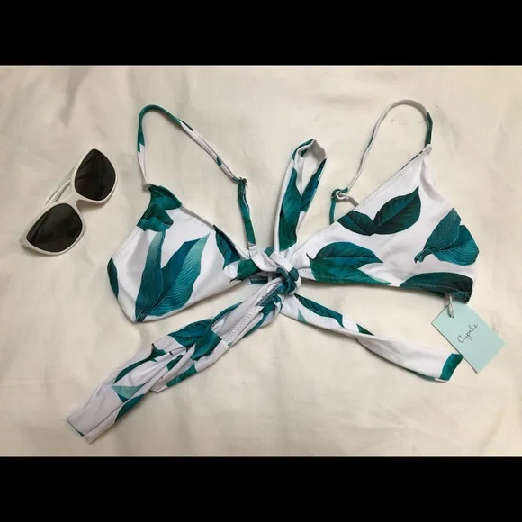 Leaf pattern bikini - Picture 3 of 4